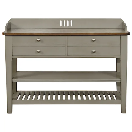 Two-Tone Sideboard